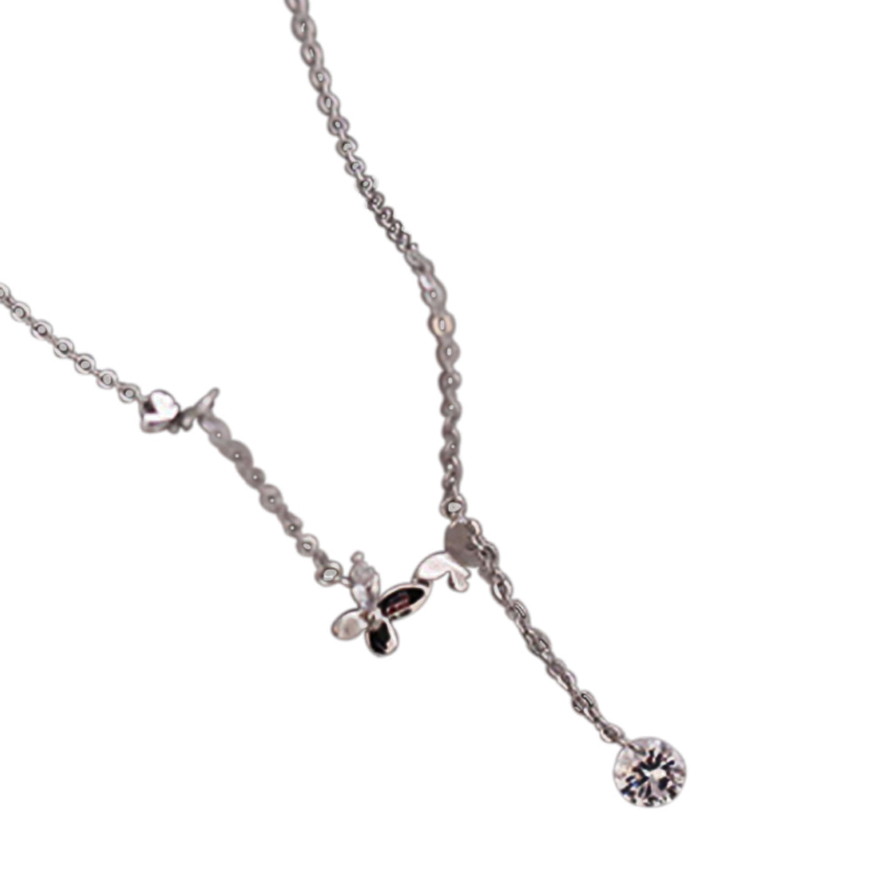 花蝴蝶 925純銀 項鍊【十方】149310