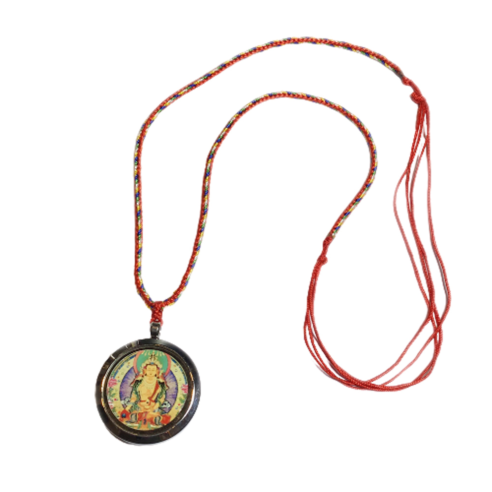 地藏王菩薩 鈦鋼嘎屋五色線項鍊【十方】149428