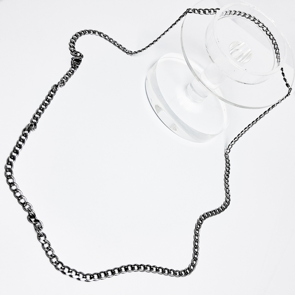 時尚單鏈60公分鈦鋼項鍊3mmA【十方】149542