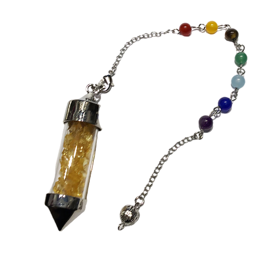 黃水晶+五行珠靈擺【十方】150323