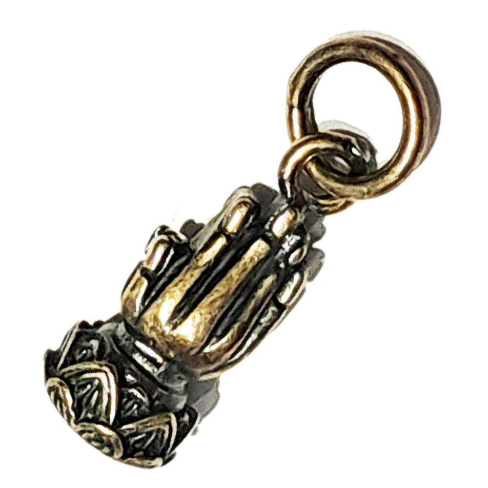 合掌蓮花{925純銀}墜飾【十方】150067