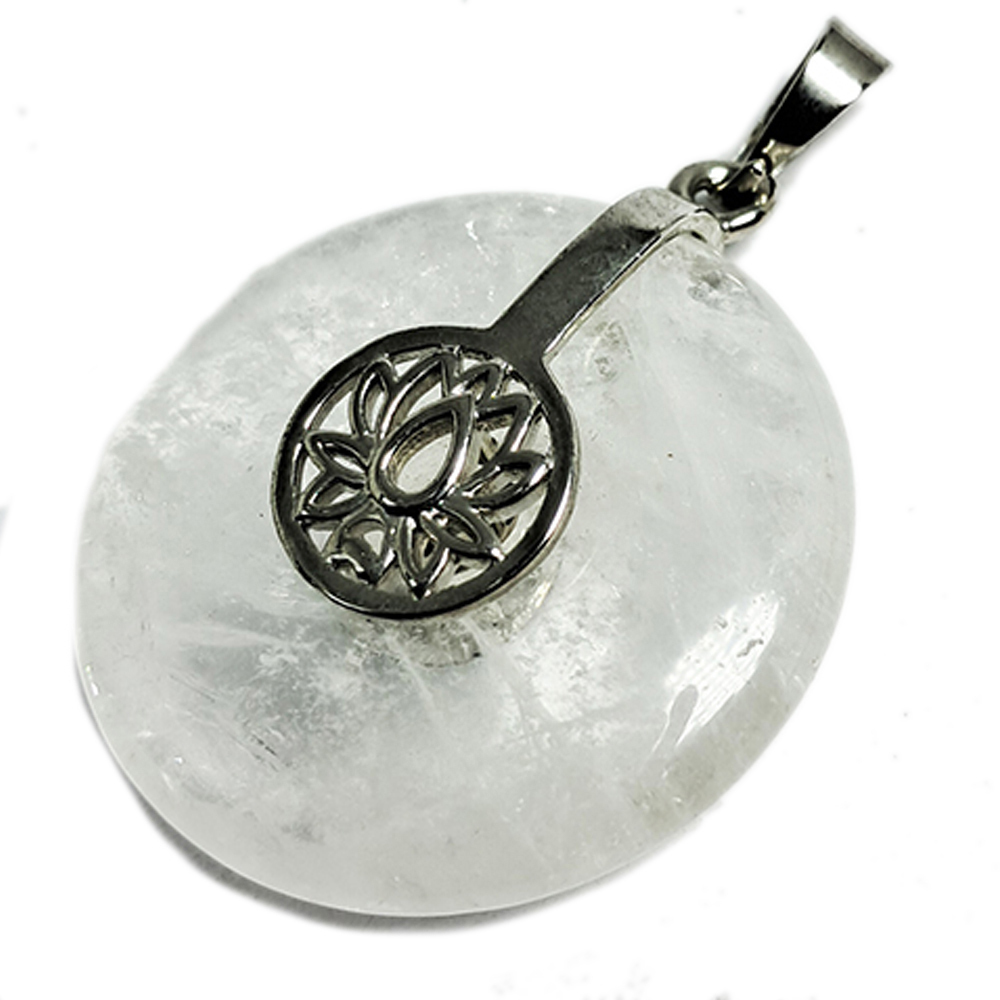 水晶平安扣墜飾【十方】150324