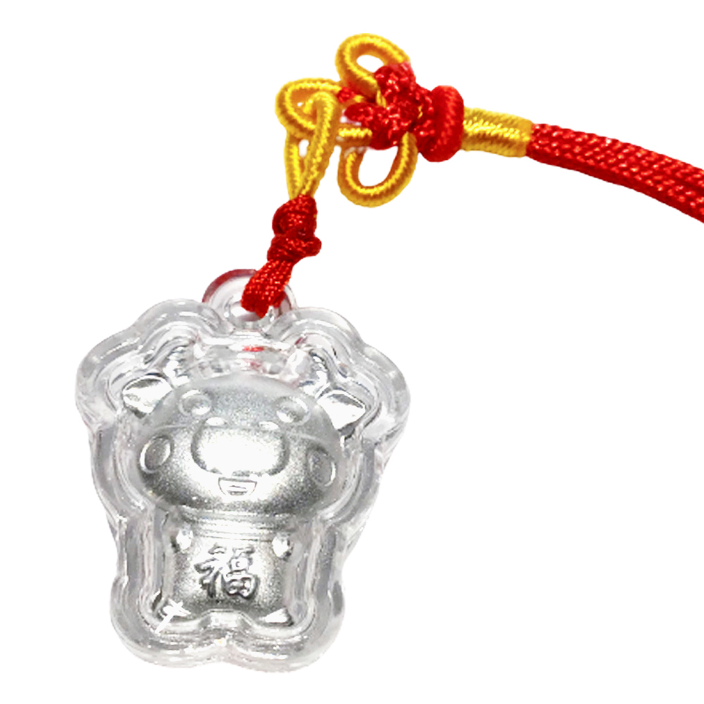 牛年行大運999純銀掛飾【十方】150488