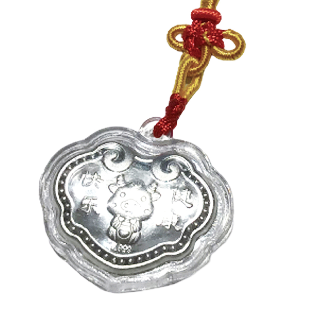 牛年如意999純銀掛飾【十方】150489