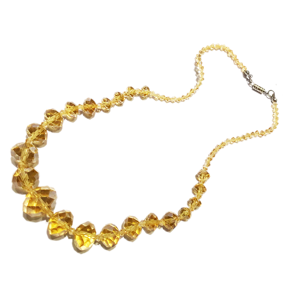 黃琉璃水晶項鍊【十方】151027