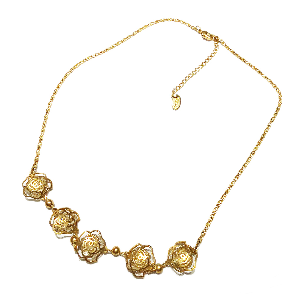 玫瑰金項鍊【十方】151028