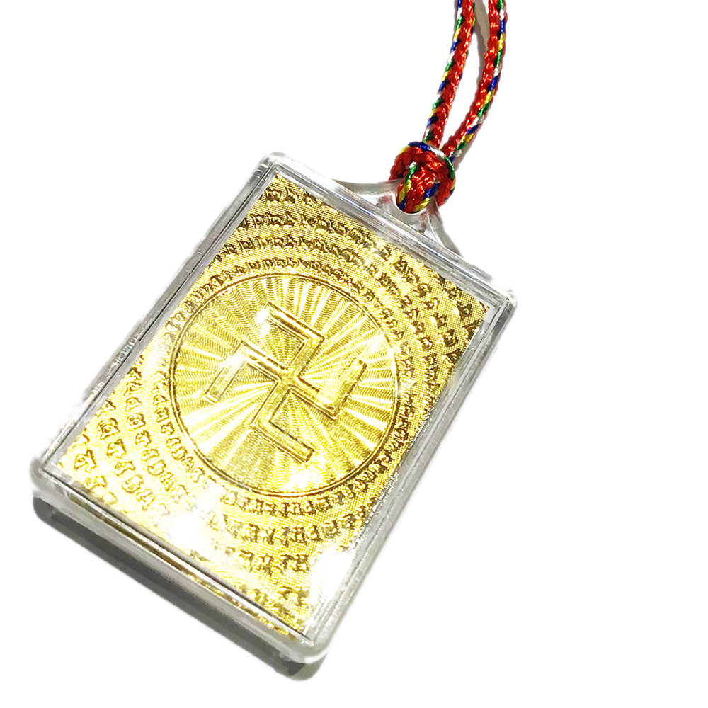 楞嚴咒{壓克力}五色繩項鍊【十方】151097