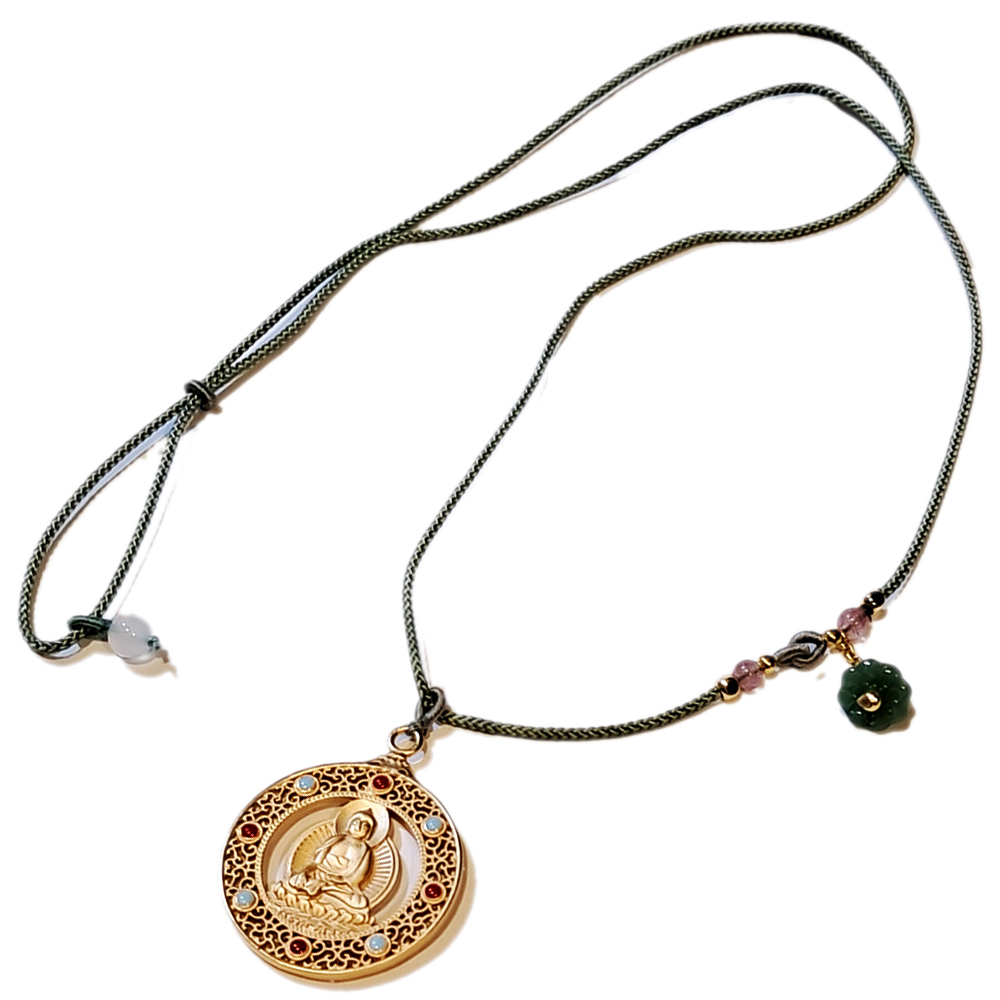 金縷雕佛陀 沙金 墜飾【十方】151148