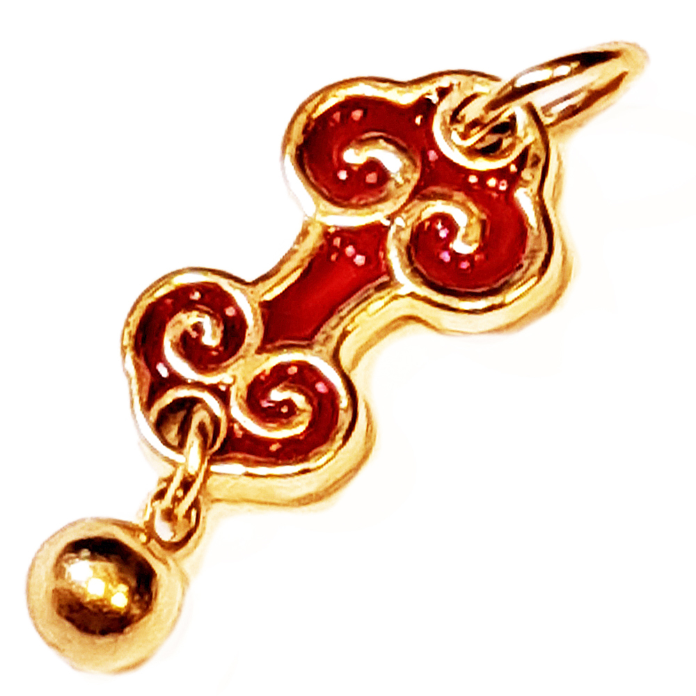 如意鈴鐺 沙金 墜飾【十方】151130