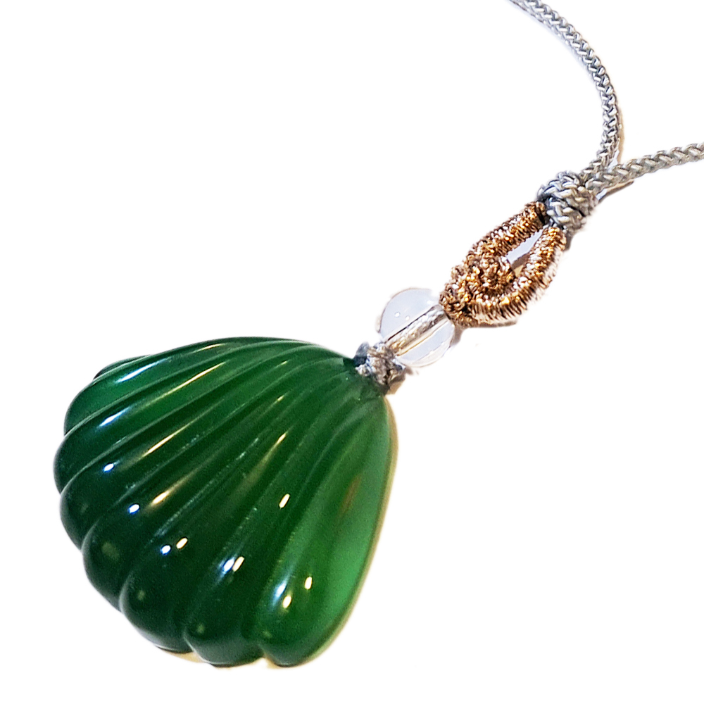 貝殼 瑪瑙中國結項鍊【十方】151476