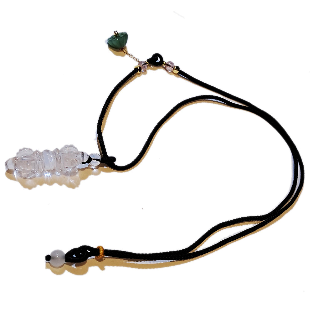 金剛杵{水晶}中國結項鍊【十方】151494