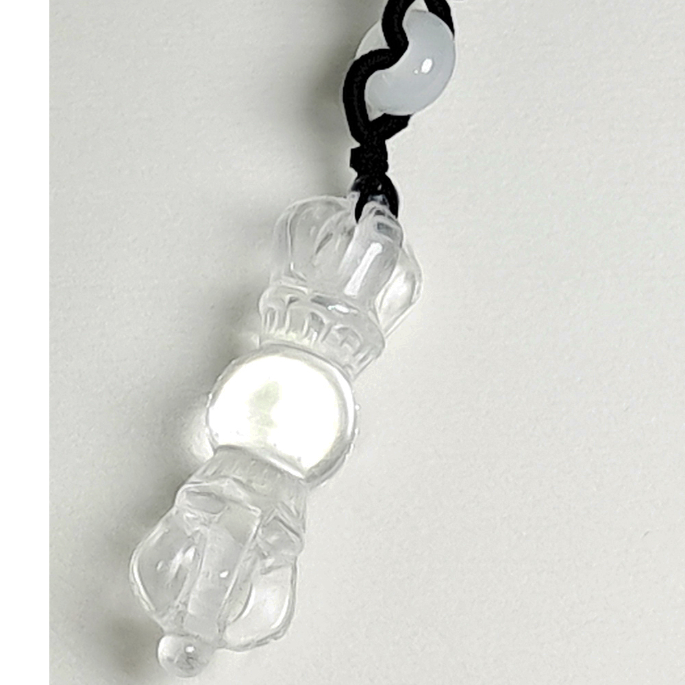 金剛杵{水晶} 中國結項鍊【十方】151613