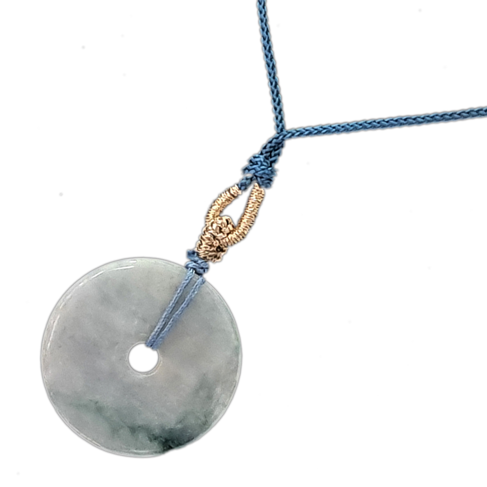 平安扣{緬甸玉}直徑3公分 中國結項鍊【十方】151634