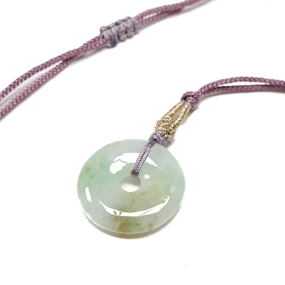 平安扣{玉}直徑2.4公分 中國結項鍊【十方】151914