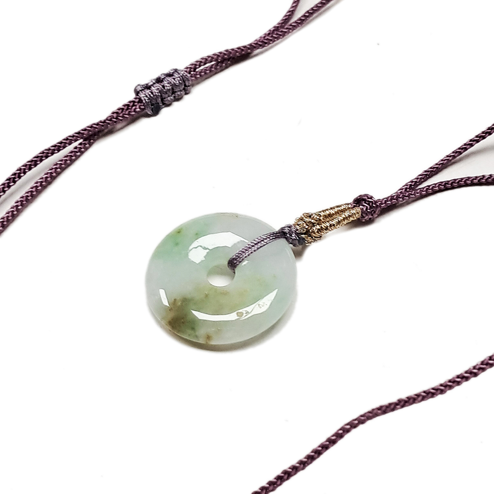 平安扣{玉}直徑2.4公分 中國結項鍊【十方】151914