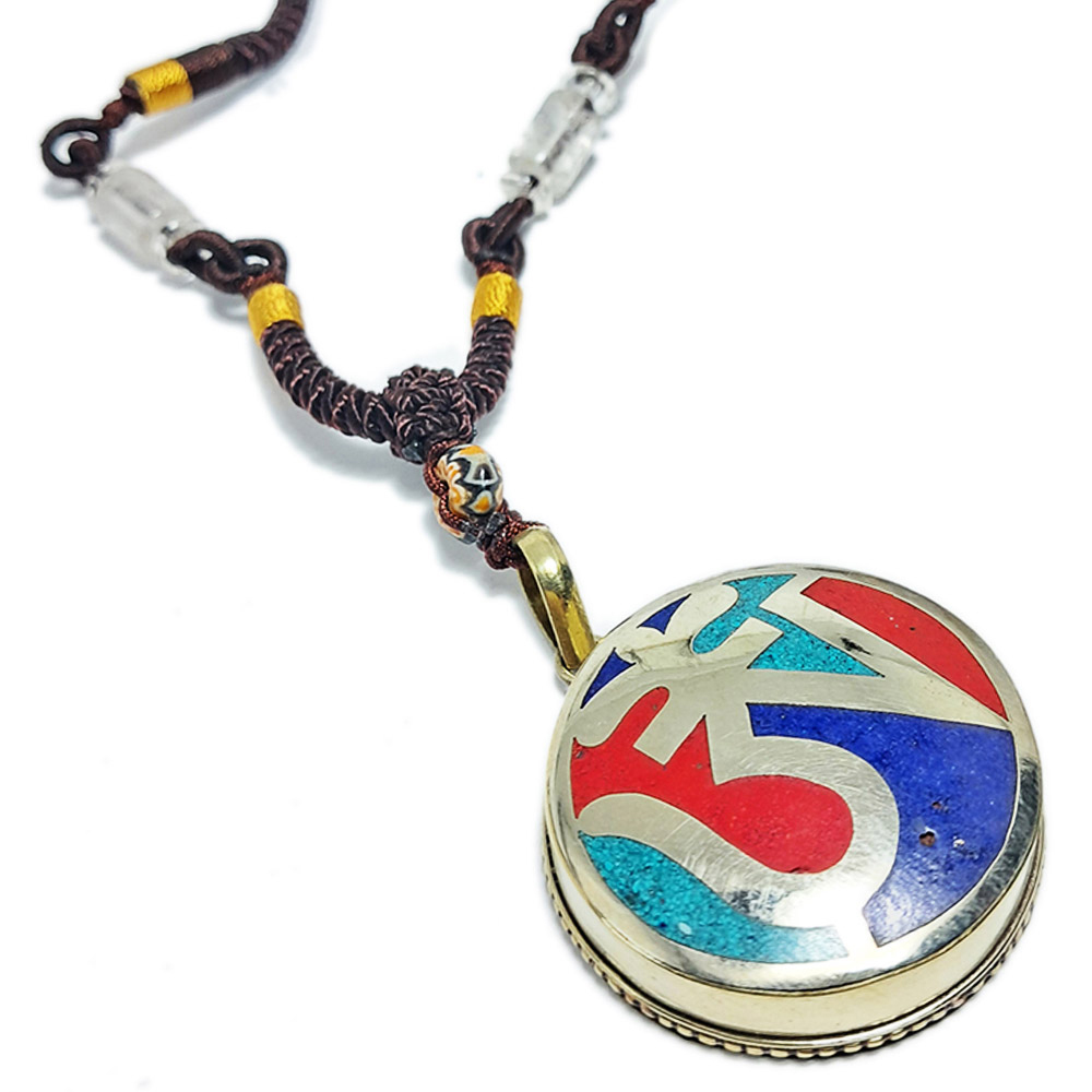 嗡&綠松石嘎屋項鍊【十方】151972