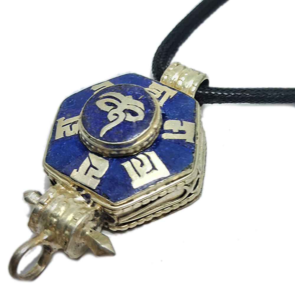 佛眼+六字真言嘎嗚+黑繩項鍊【十方】152176