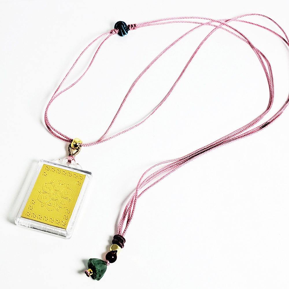 楞嚴咒{壓克力}中國結項鍊【十方】152303