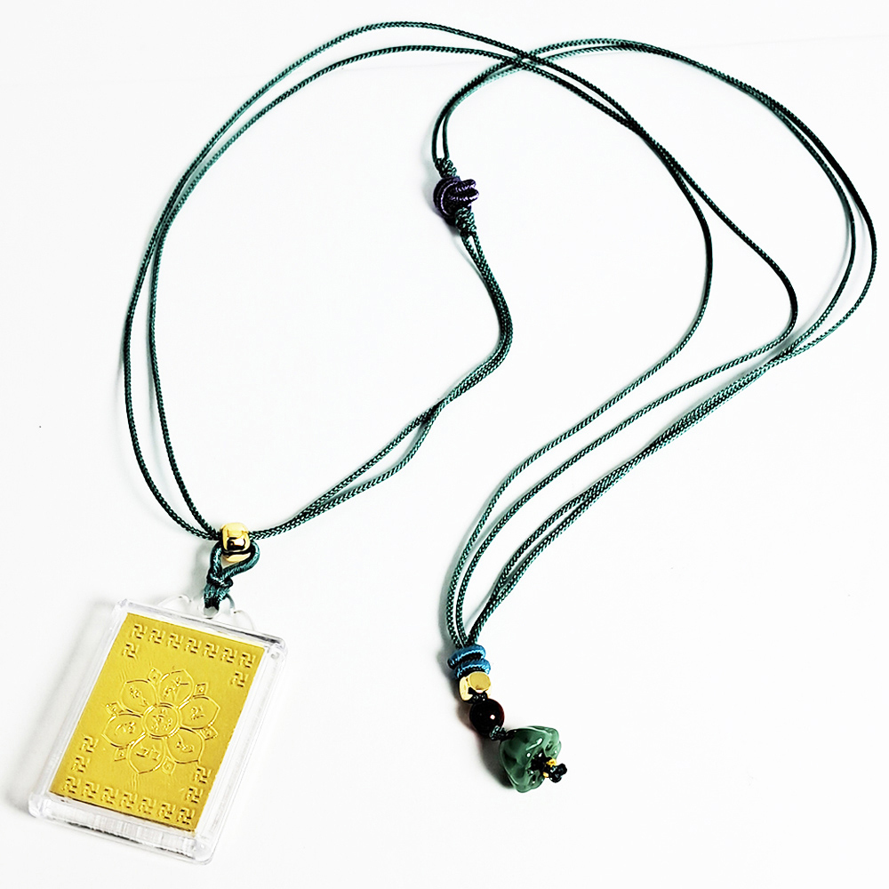 楞嚴咒{壓克力}中國結項鍊【十方】152302