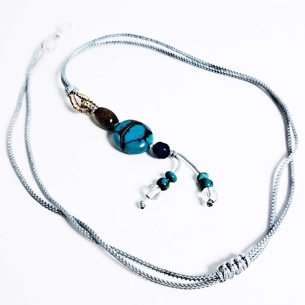 綠松石&安神中國結項鍊【十方】152295