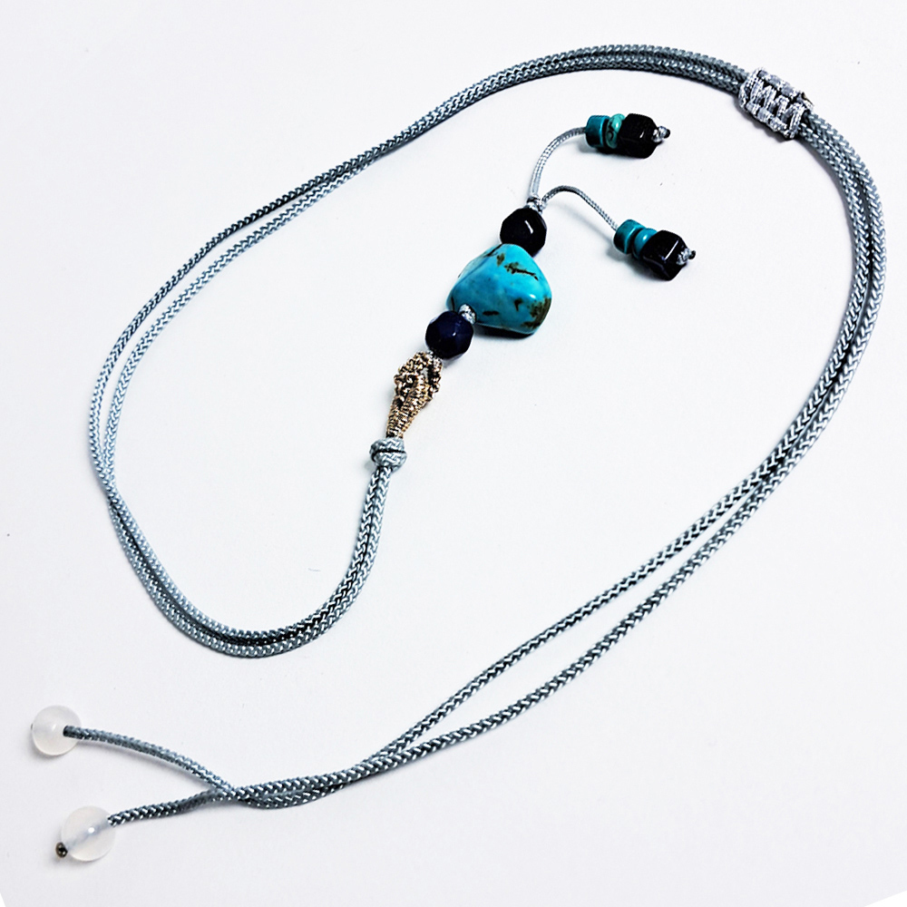 綠松石&中國結項鍊【十方】152290