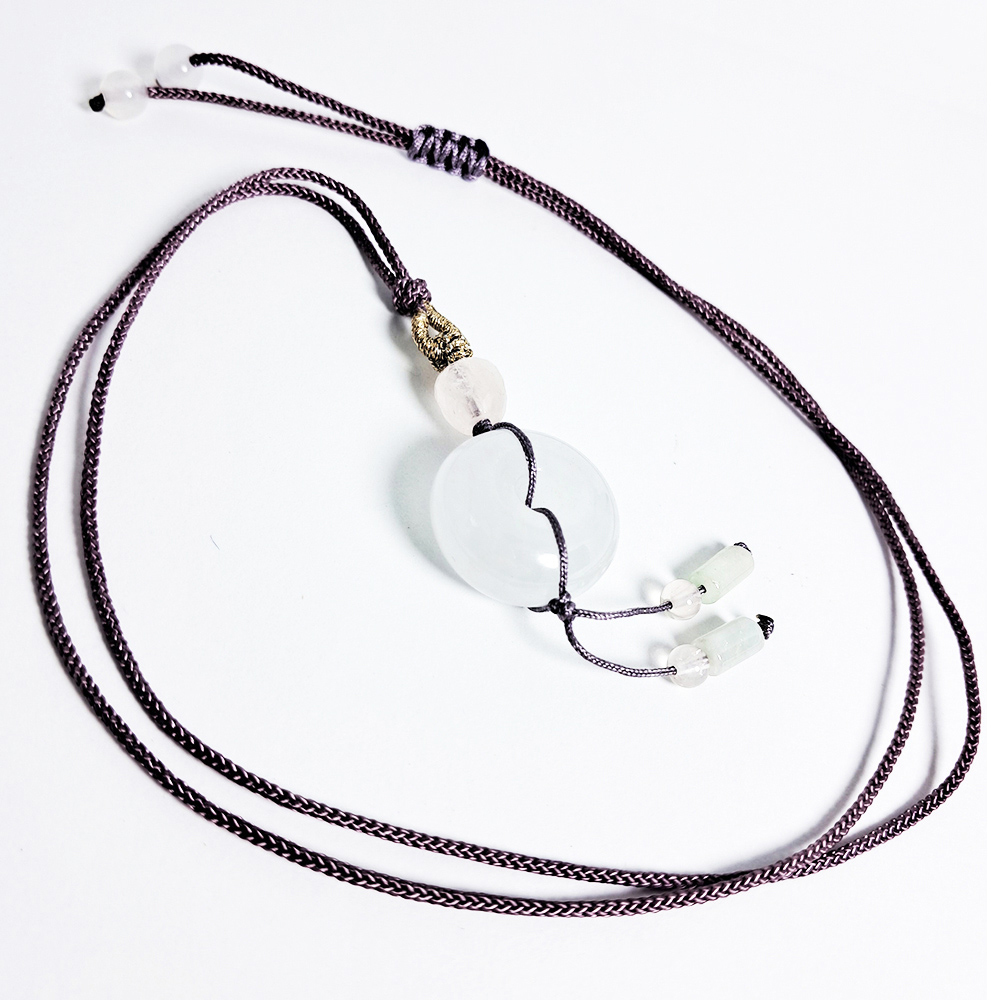 平安扣{玉}中國結項鍊【十方】152305