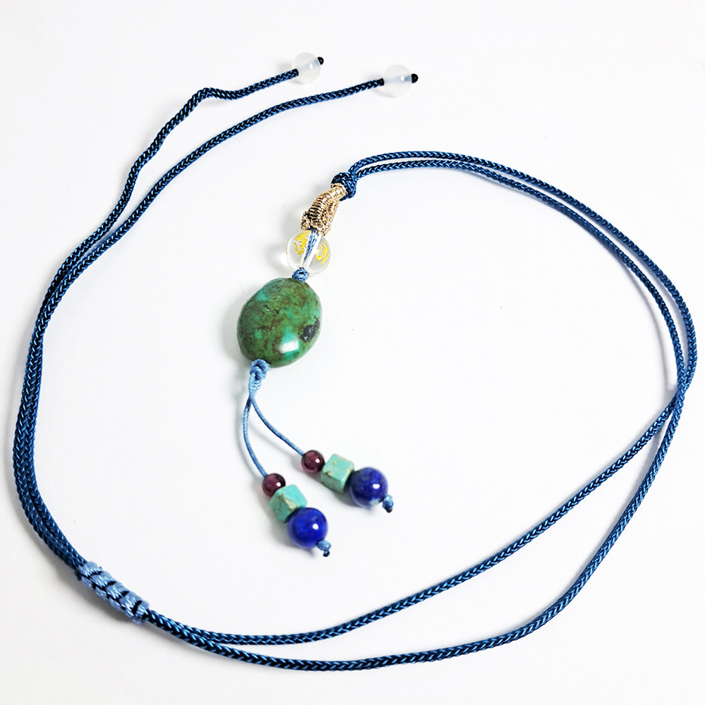 綠松石&安神中國結項鍊【十方】152293