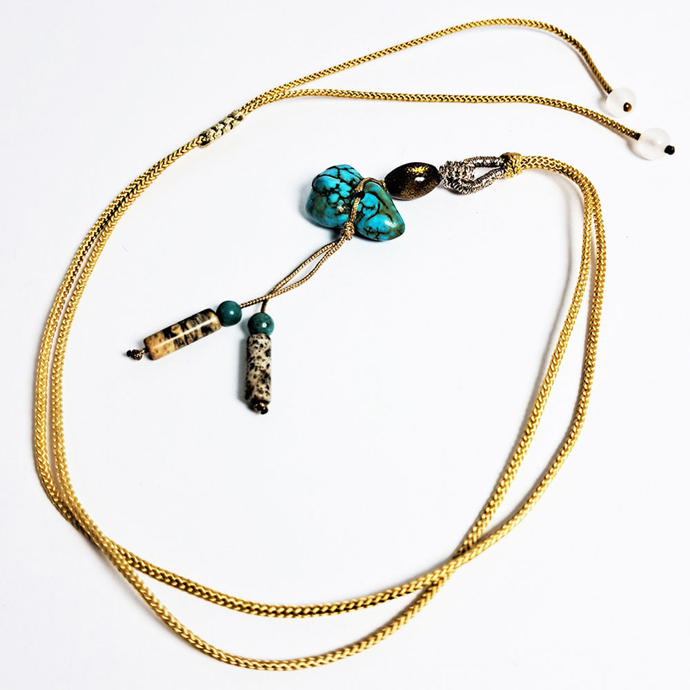 綠松石&中國結項鍊【十方】152289