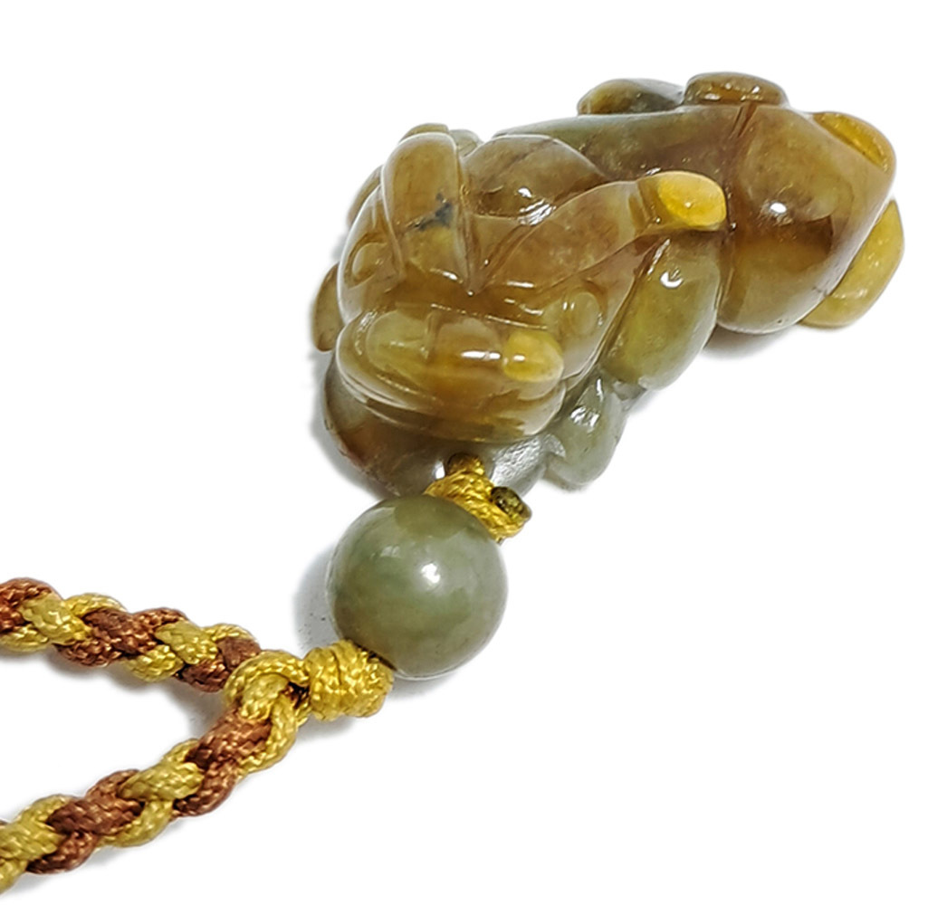 招財貔貅{老蜜糖黃}項鍊【十方】132235