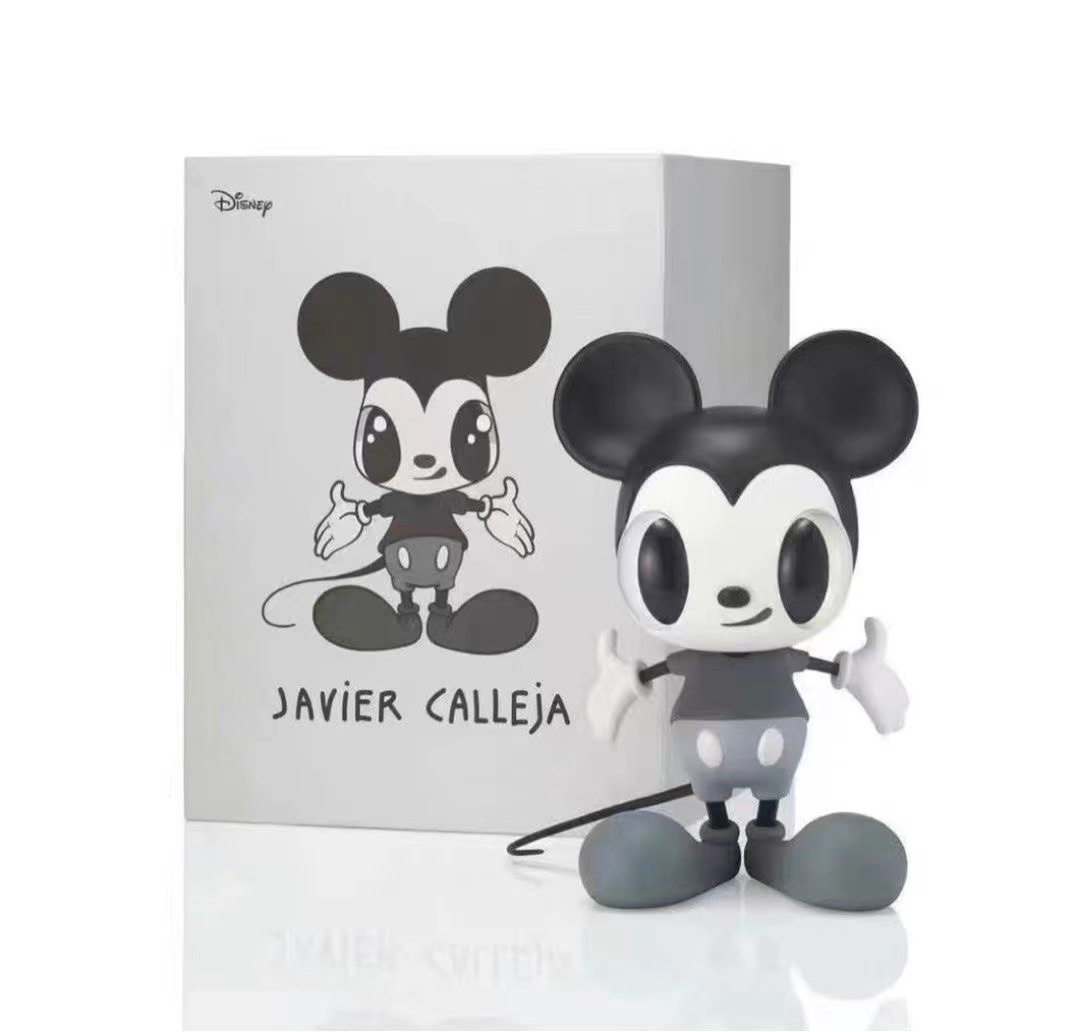 Javier Calleja Mickey Mouse Black Version 28cm 黑白 米奇老鼠