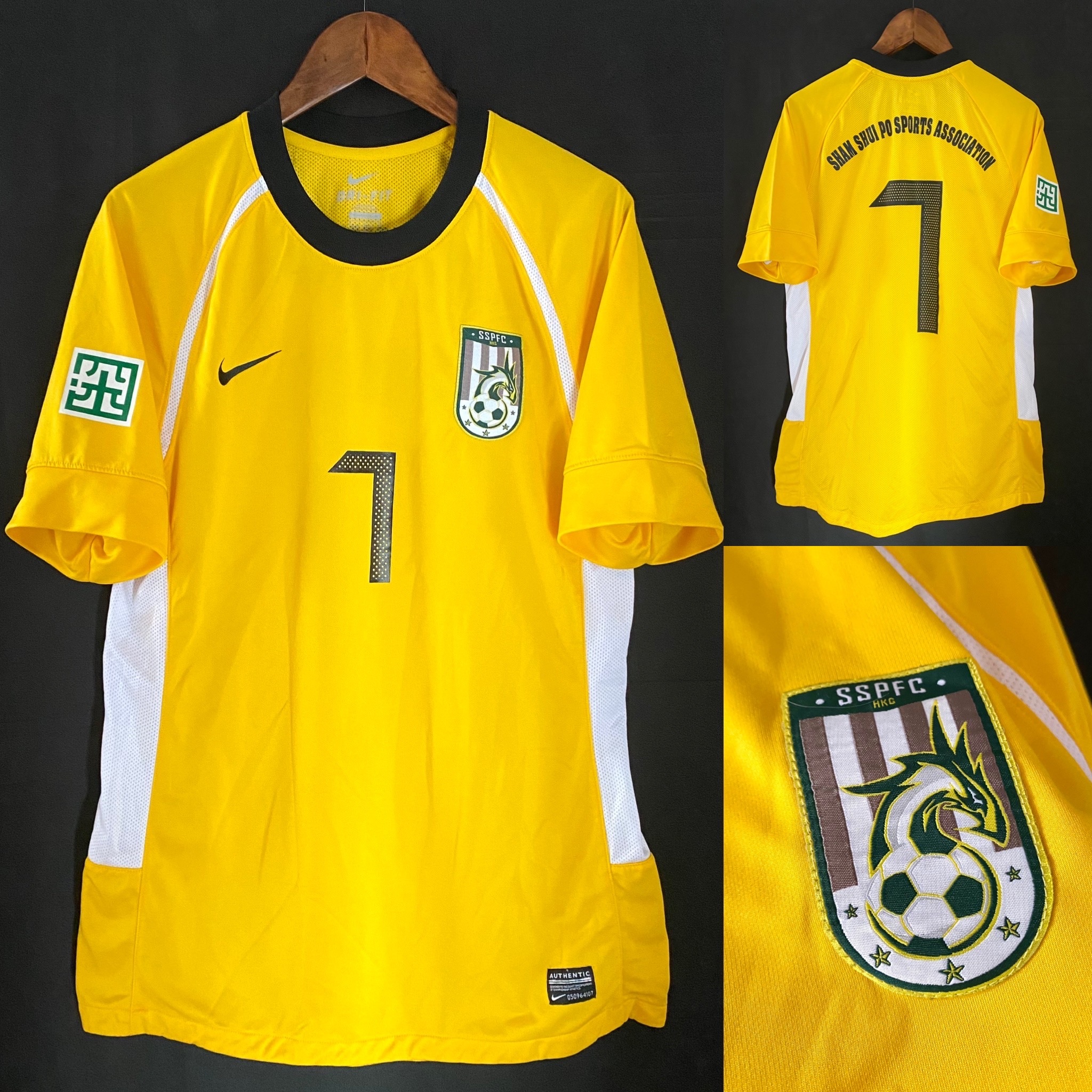 Sham Shui Po Football Team 2012-2013 Nike Home match worn shirt
