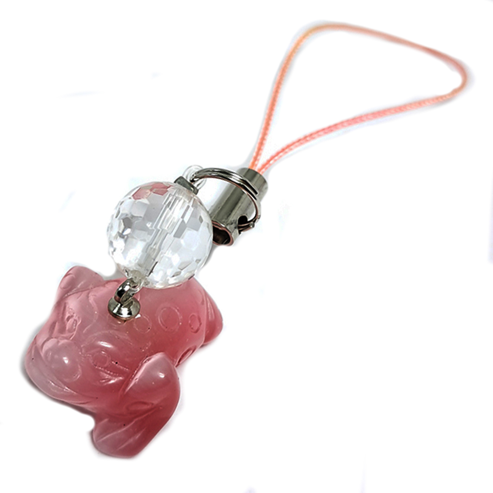 咬錢蟾蜍{貓眼石}吊飾【十方】122440