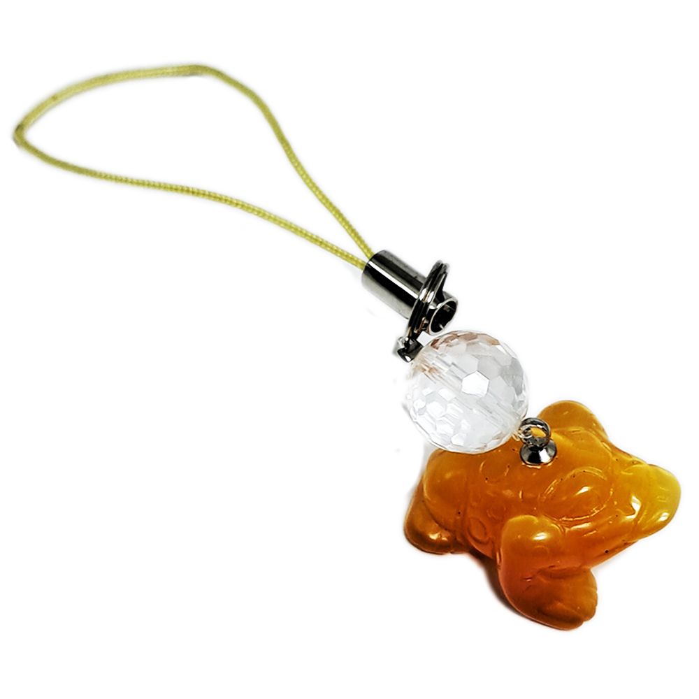 咬錢蟾蜍{貓眼石}吊飾【十方】122436