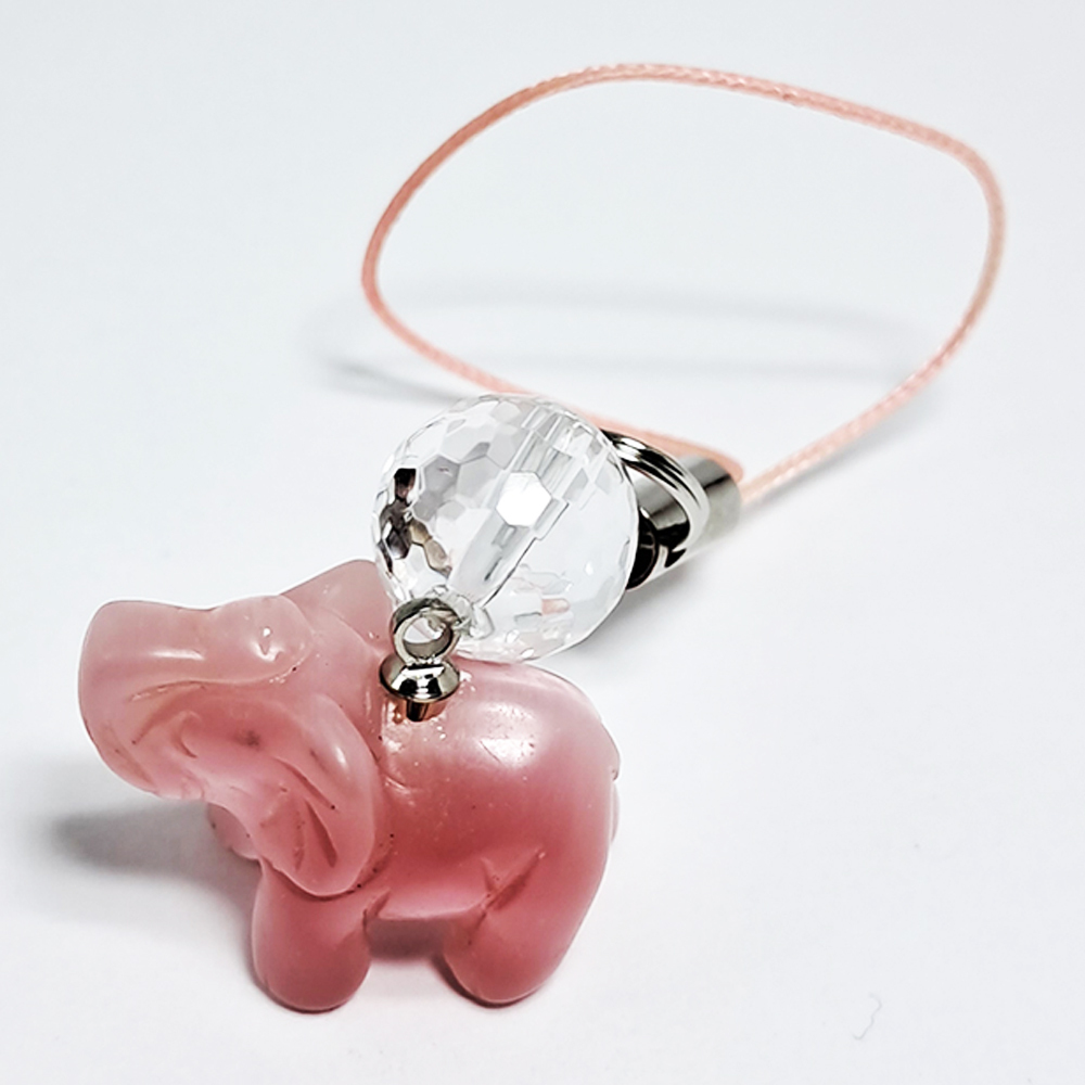 象寶{粉貓眼石}吊飾【十方】122432