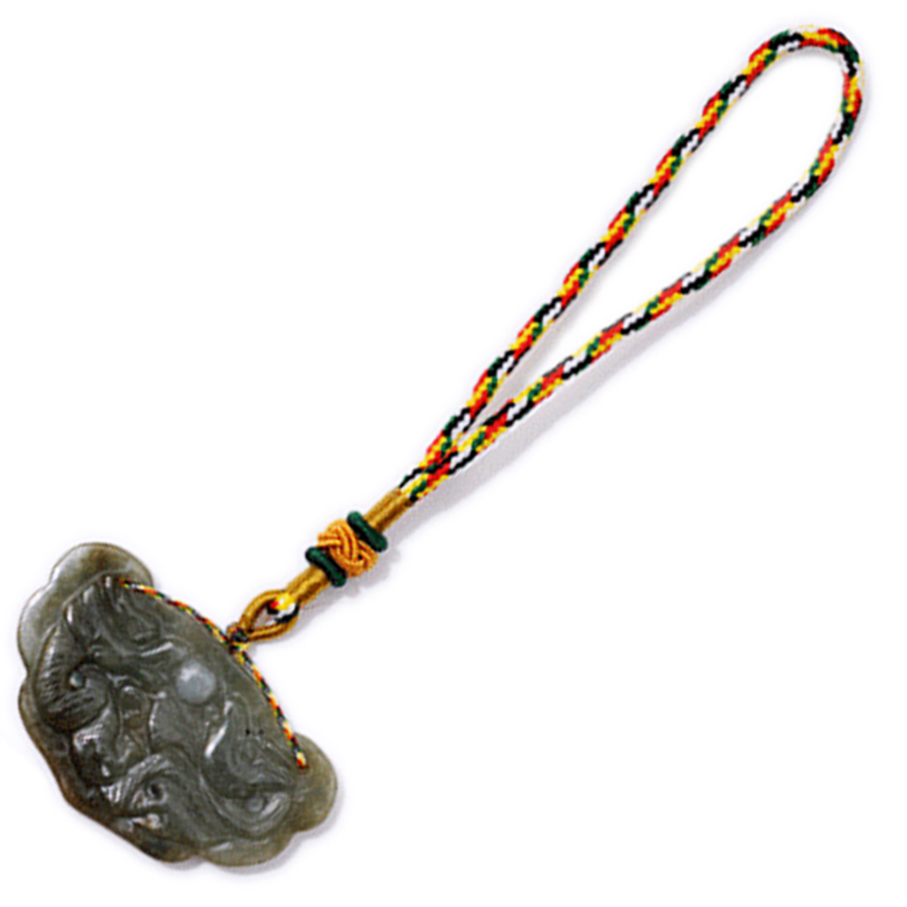 雙龍{古玉}掛飾【十方】124642