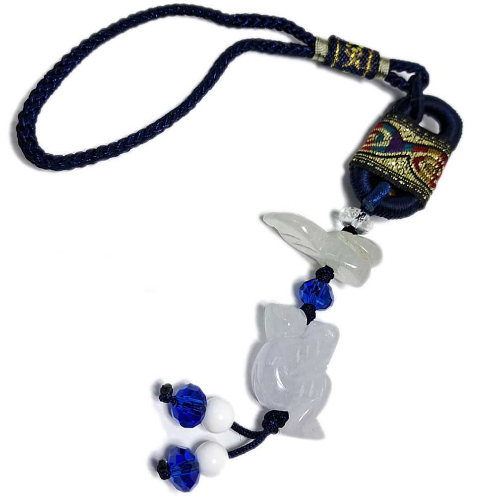 六合貴人生肖{猴蛇}中國結吊飾【十方】123126