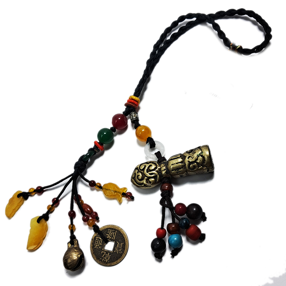 藏密銅印&綠松石開運掛飾【十方】126032