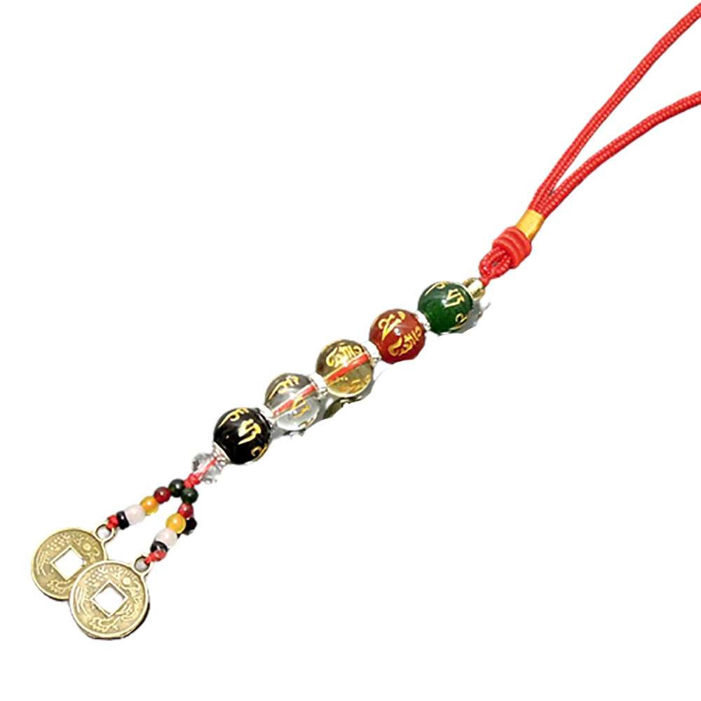 六字大明咒五行珠掛飾【十方】126578