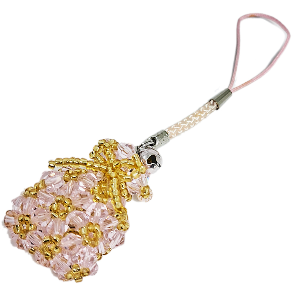 水晶錦囊寶袋(粉紅) 掛飾【十方】126873