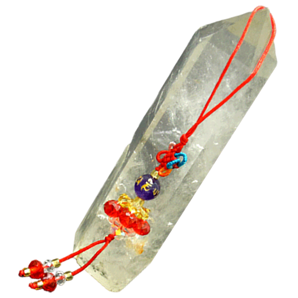 六字大明咒{水晶蓮花}掛飾【十方】126350