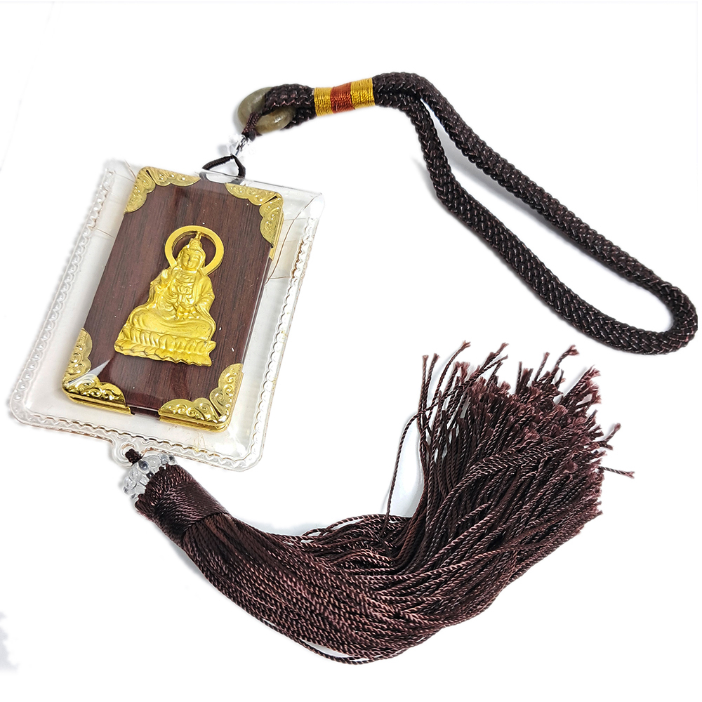 觀音&普門品{木片包金}吊飾【十方】126303