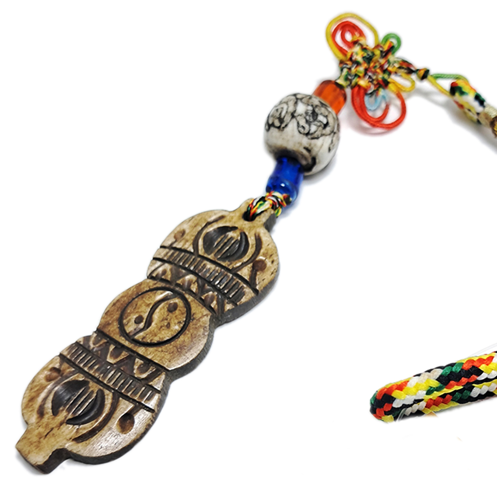 金剛杵{骨雕}法寶掛飾【十方】126521