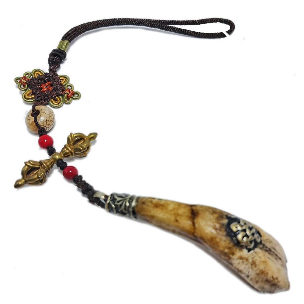 藏密金剛杵&獸牙辟邪掛飾【十方】127452