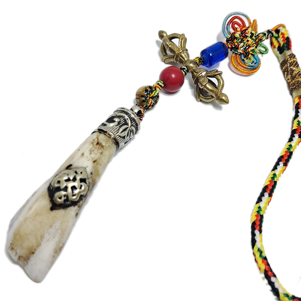 藏密金剛杵&獸牙辟邪掛飾【十方】127718