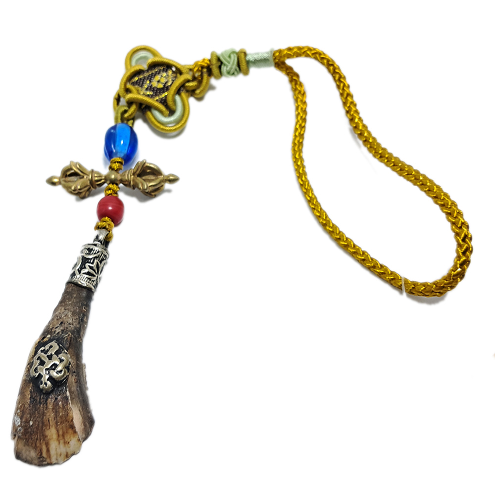 藏密金剛杵&獸牙辟邪掛飾【十方】127720