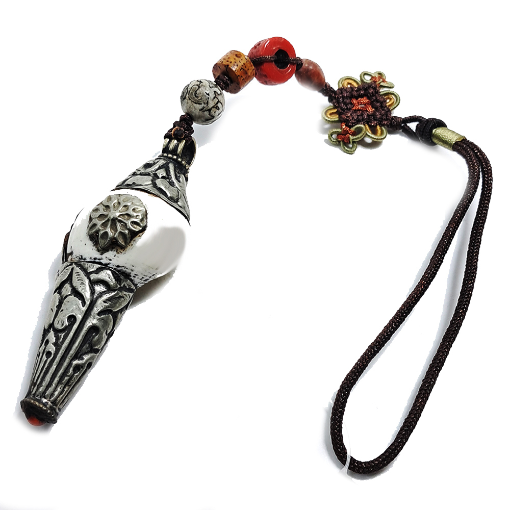 藏傳{法螺}辟邪掛飾【十方】127443