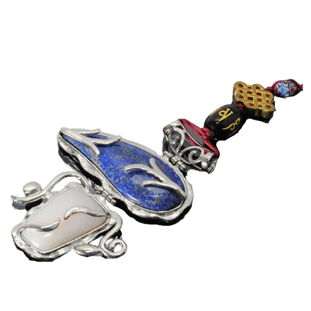 六字真言&吉祥結&青金石寶石掛飾【十方】128260