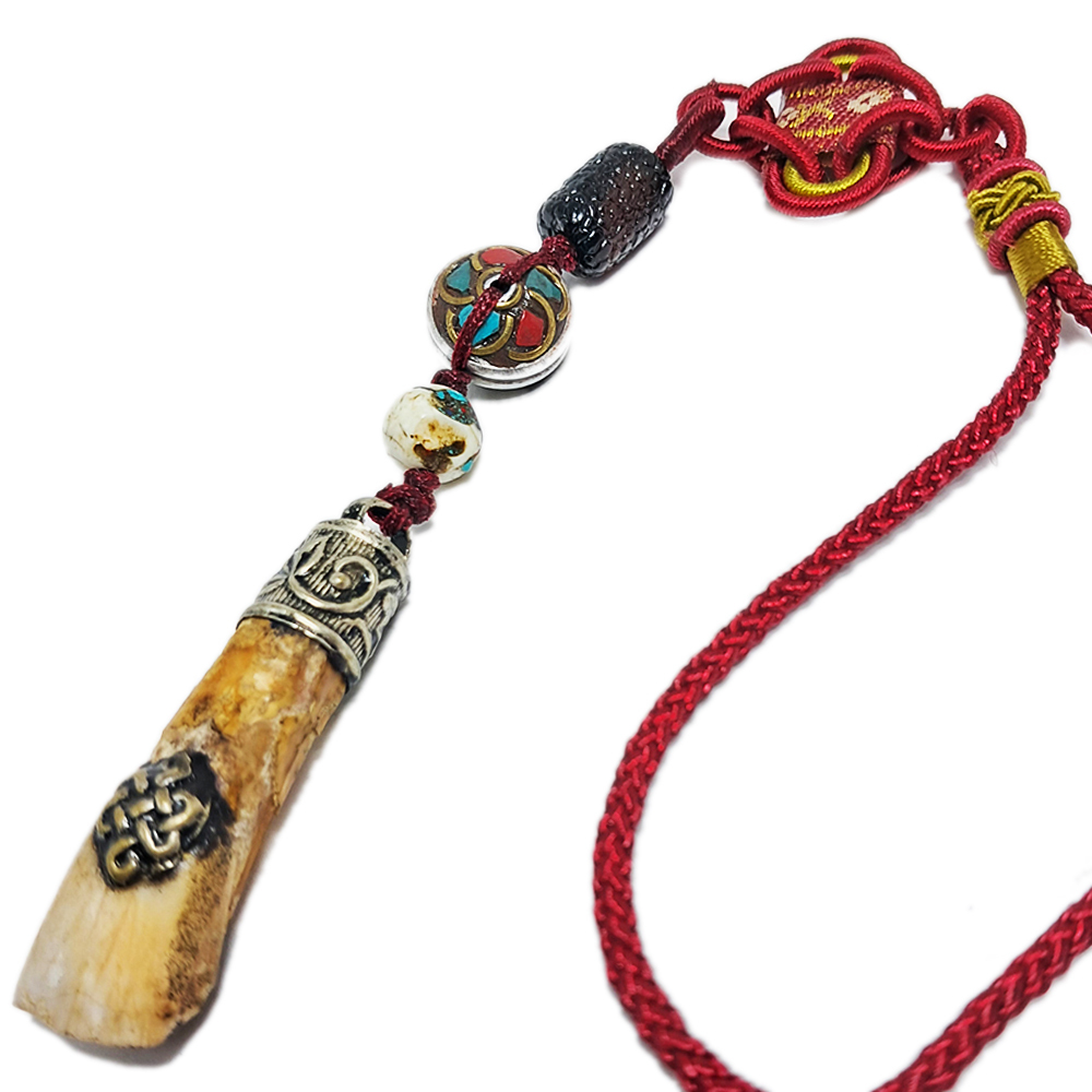 藏密銅珠&獸牙辟邪掛飾【十方】127713