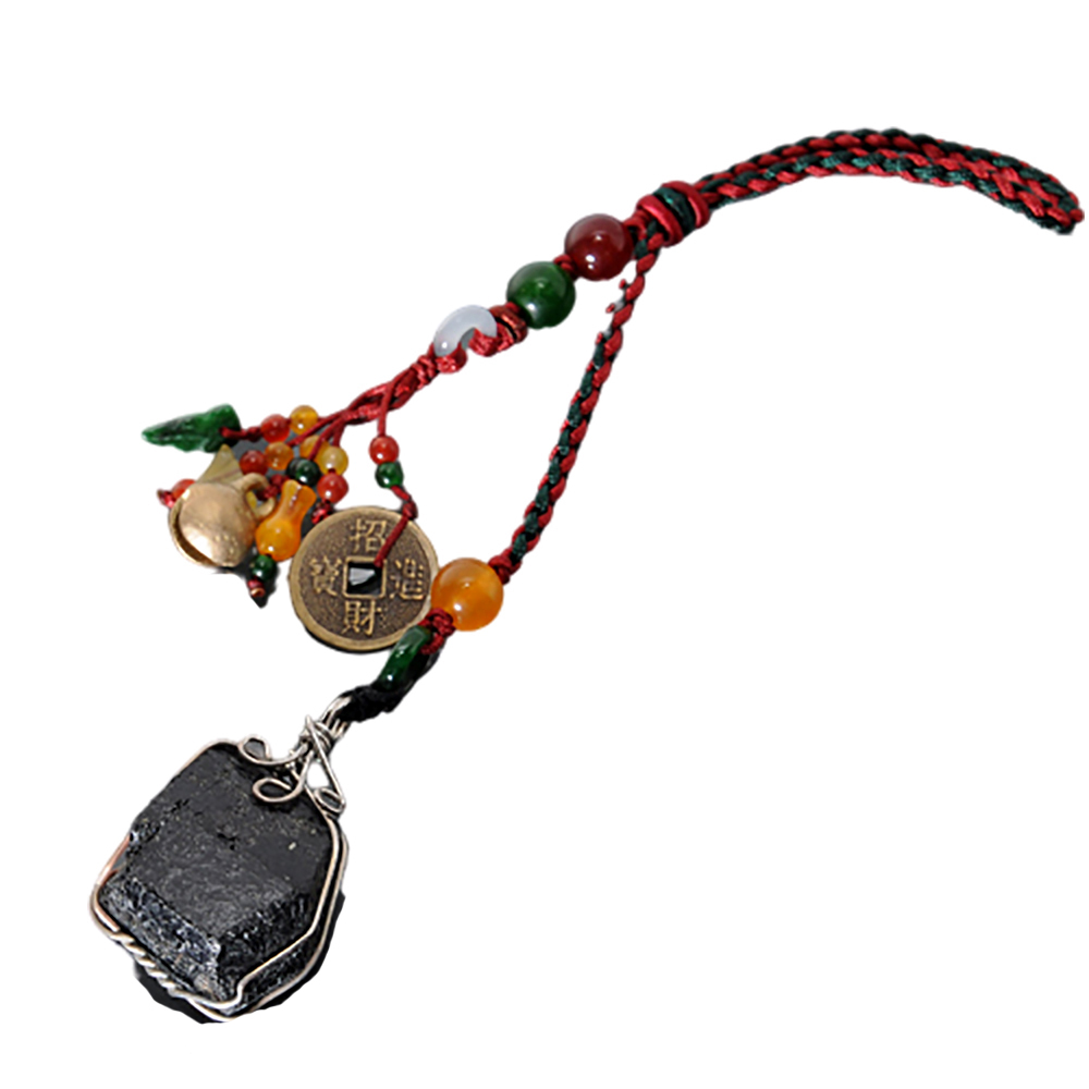 黑碧璽原礦&五寶掛飾【十方】127684