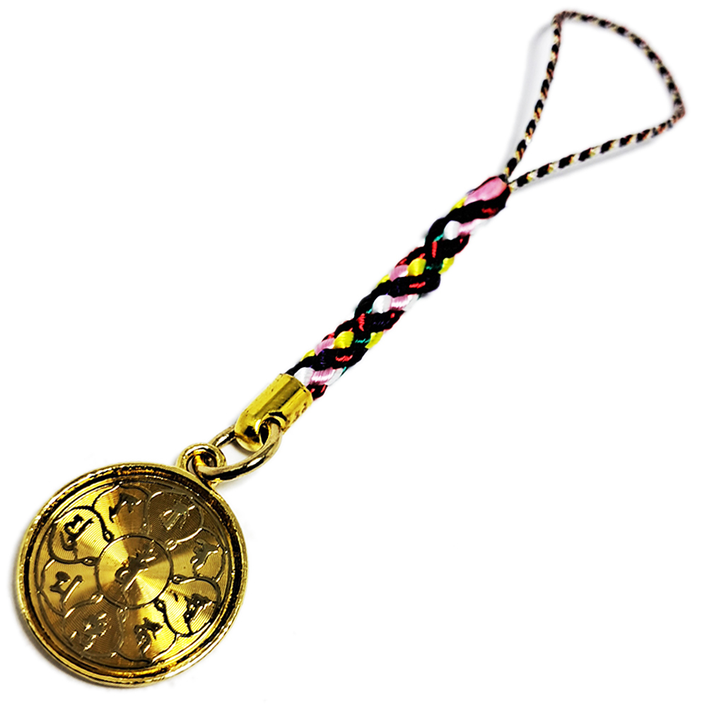 大孔雀明王咒輪五色線吊飾【十方】128365